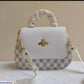 Women's Leather Plain Shoulder Bag