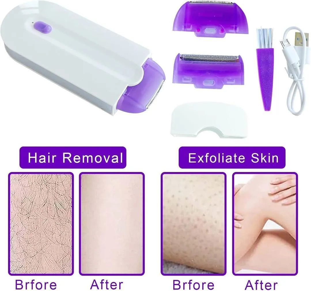 Rechargeable Hair Shaver for Men & Women | Electric Hair Trimmer | Easy Clean ABS Body