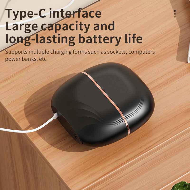Mini Hair Straightener Comb, 2 in 1 Wireless Straightening Comb
