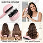 Mini Hair Straightener Comb, 2 in 1 Wireless Straightening Comb